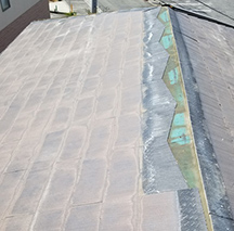 台風で飛散した屋根1